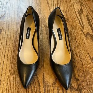 Black Nine West 4” heels